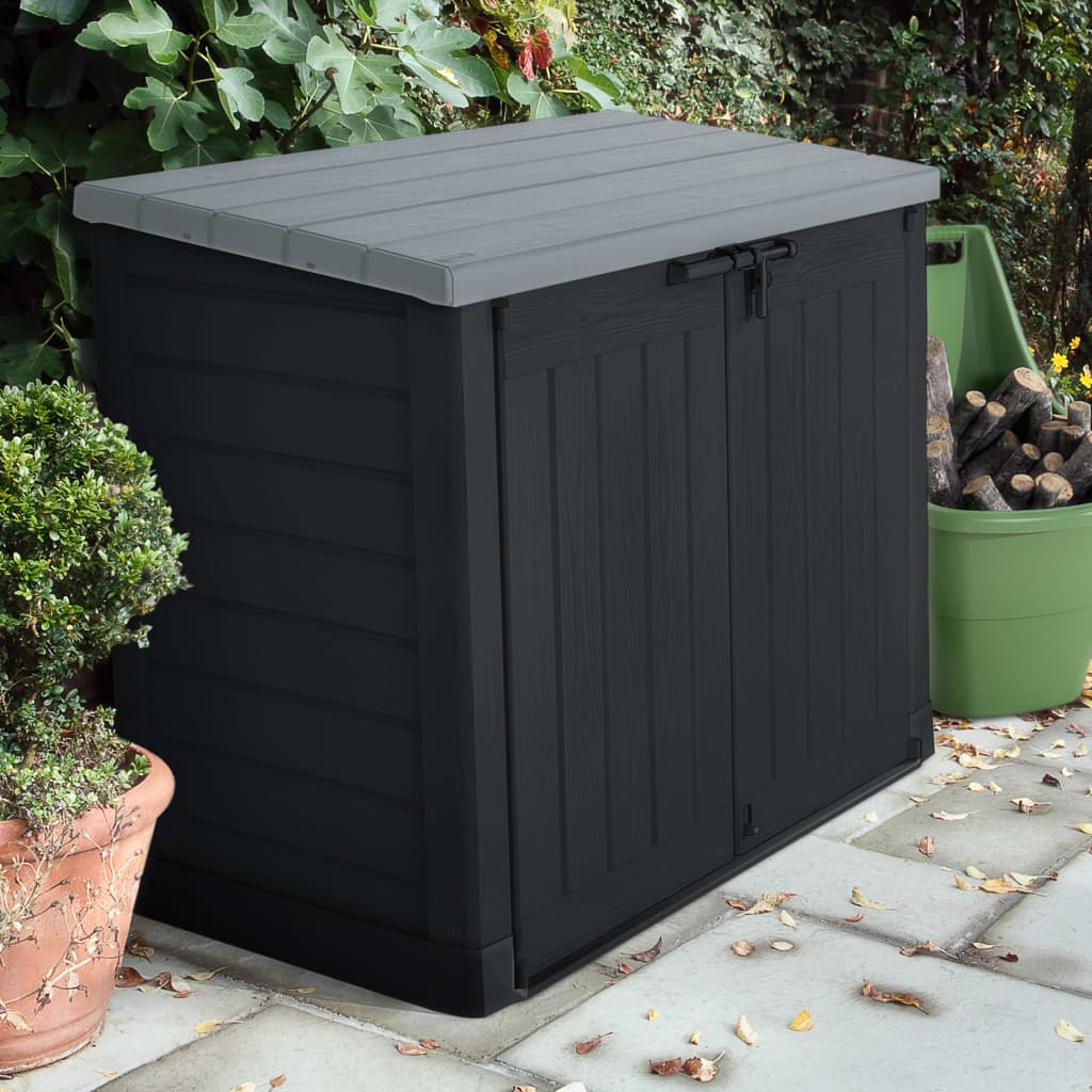 Keter Garden Storage Cabinet Store It Out Max Anthracite and Grey - Outdoor Storage Boxes