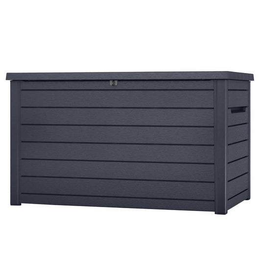 Keter Garden Storage Box Ontario 870L Anthracite - Outdoor Storage Boxes