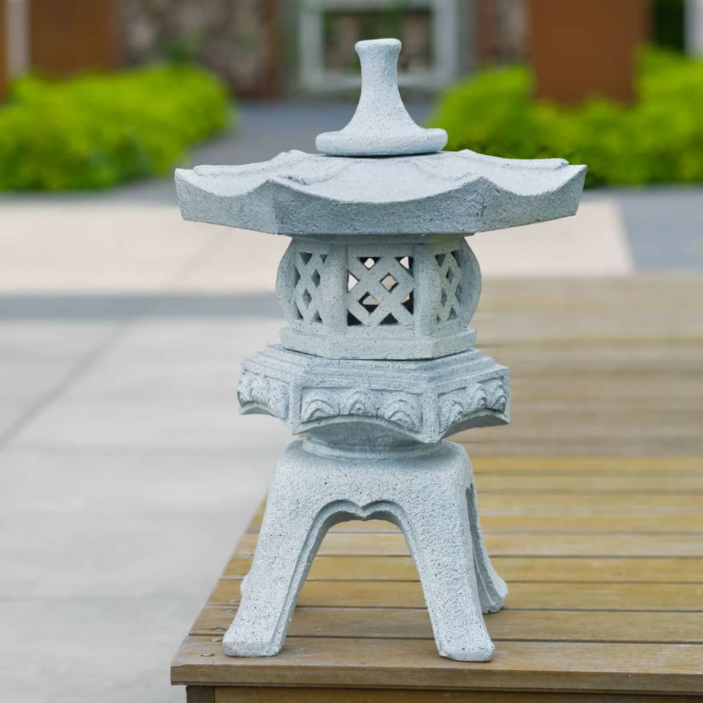 Ubbink Garden Lantern Acqua Arte ROKKAKU YUKIMI - Lawn Ornaments & Garden Sculptures