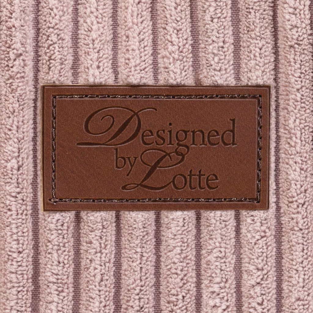 Designed by Lotte Cat Basket Ribbed Pink 50x35 cm - Cat Beds