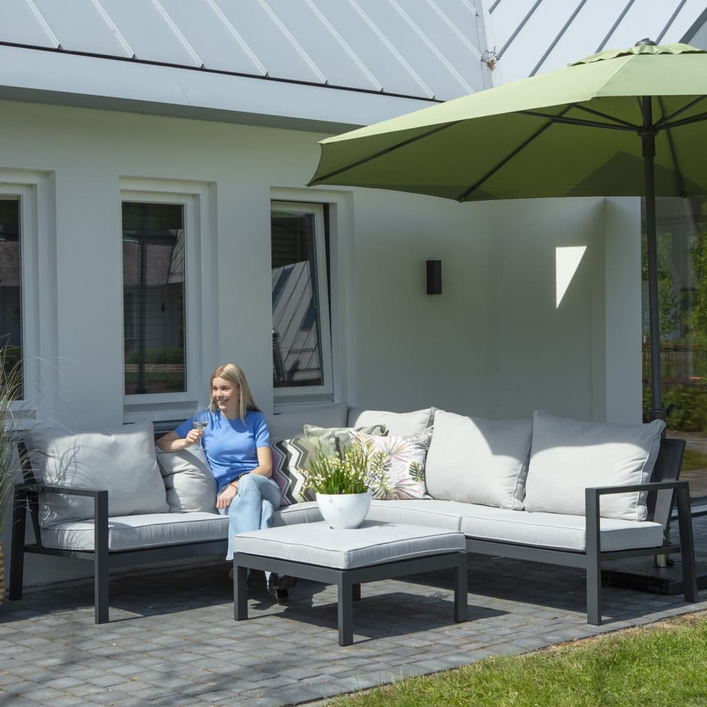 Madison Outdoor Lounge Set Cover 320x255x70cm Right Grey - Outdoor Furniture Covers