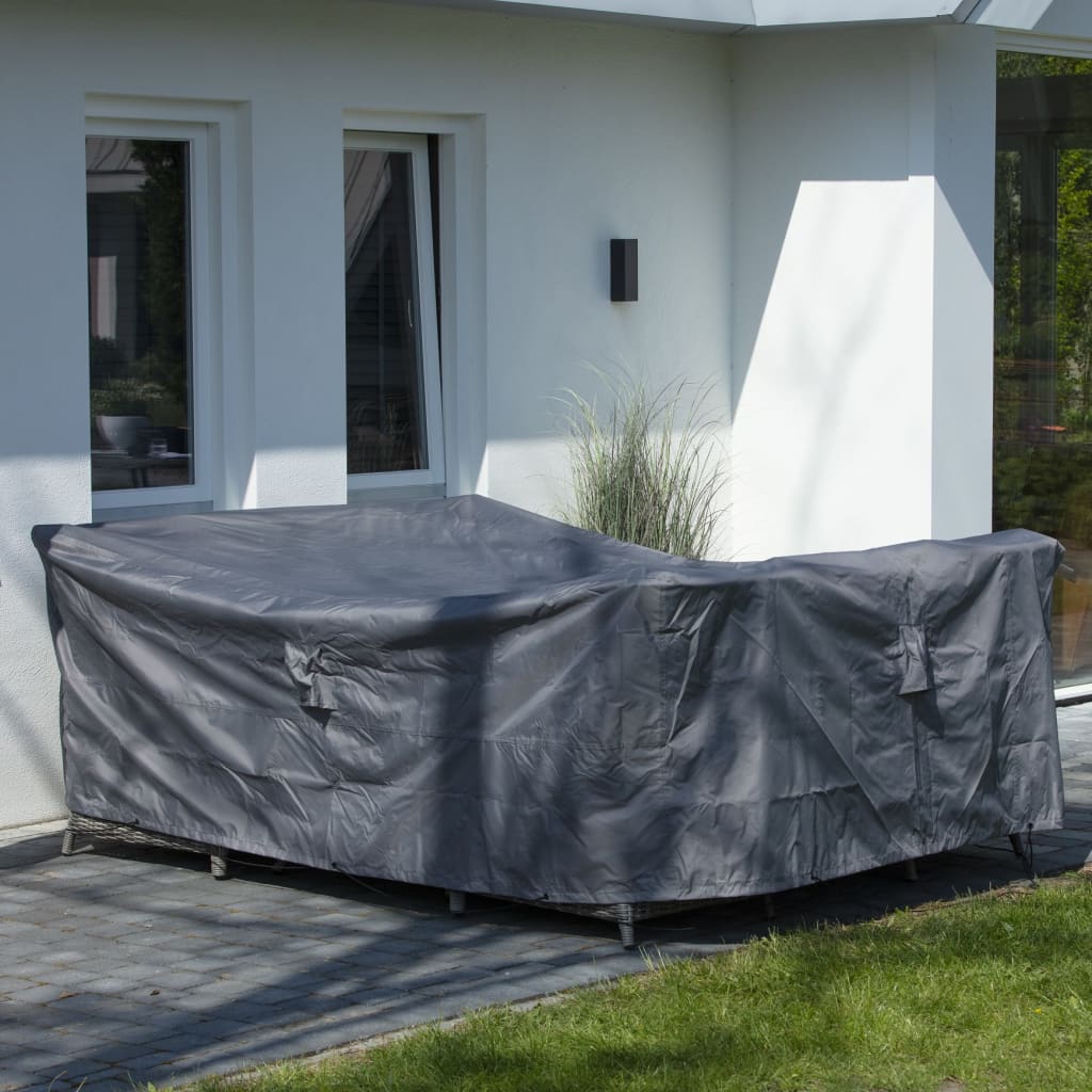 Madison Outdoor Lounge Set Cover 210x200x70cm Grey - Outdoor Furniture Covers