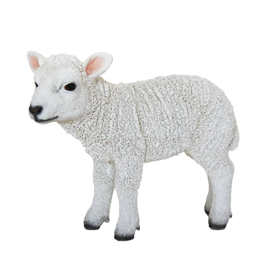 Esschert Design Lamb Standing 25.4x9.2x20.3cm - Lawn Ornaments & Garden Sculptures