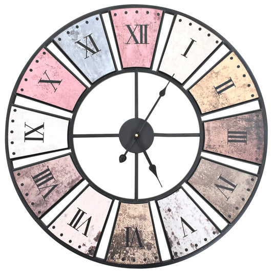 Vintage Wall Clock with Quartz Movement 60 cm XXL - Wall Clocks