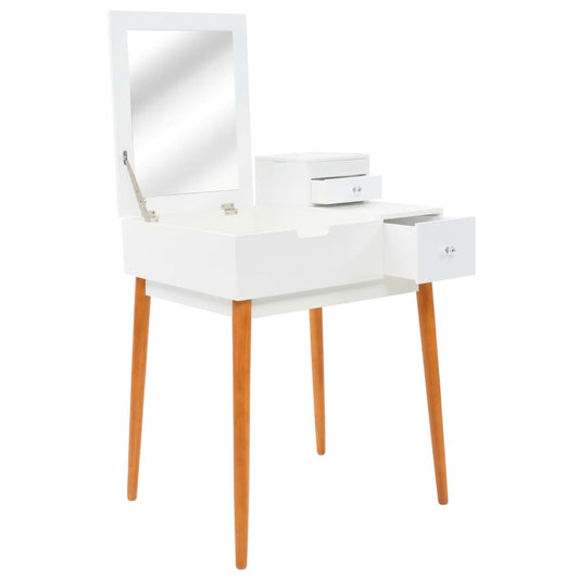 Dressing Table with Mirror MDF 60x50x86 cm - Bedroom Dressing Tables