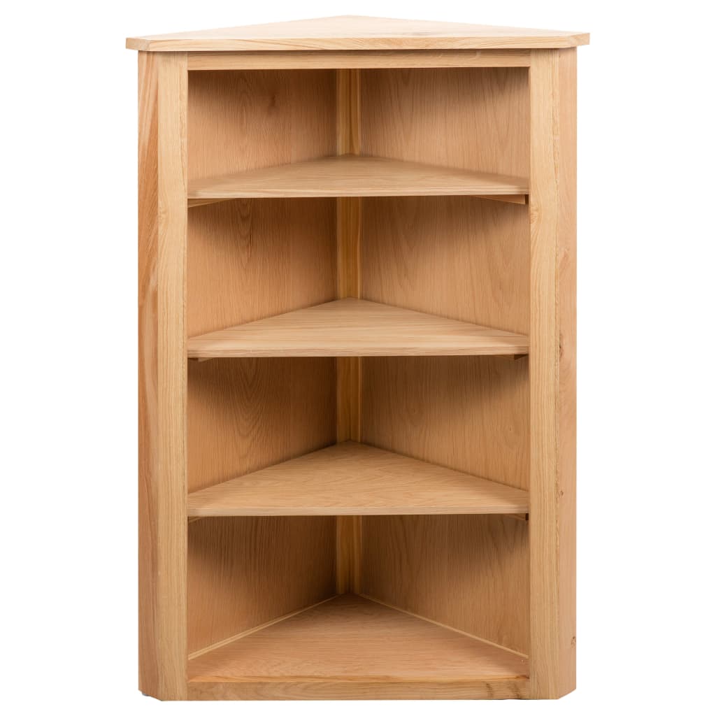 Corner Shelf 59x36x100 cm Solid Oak Wood - Buffets & Sideboards