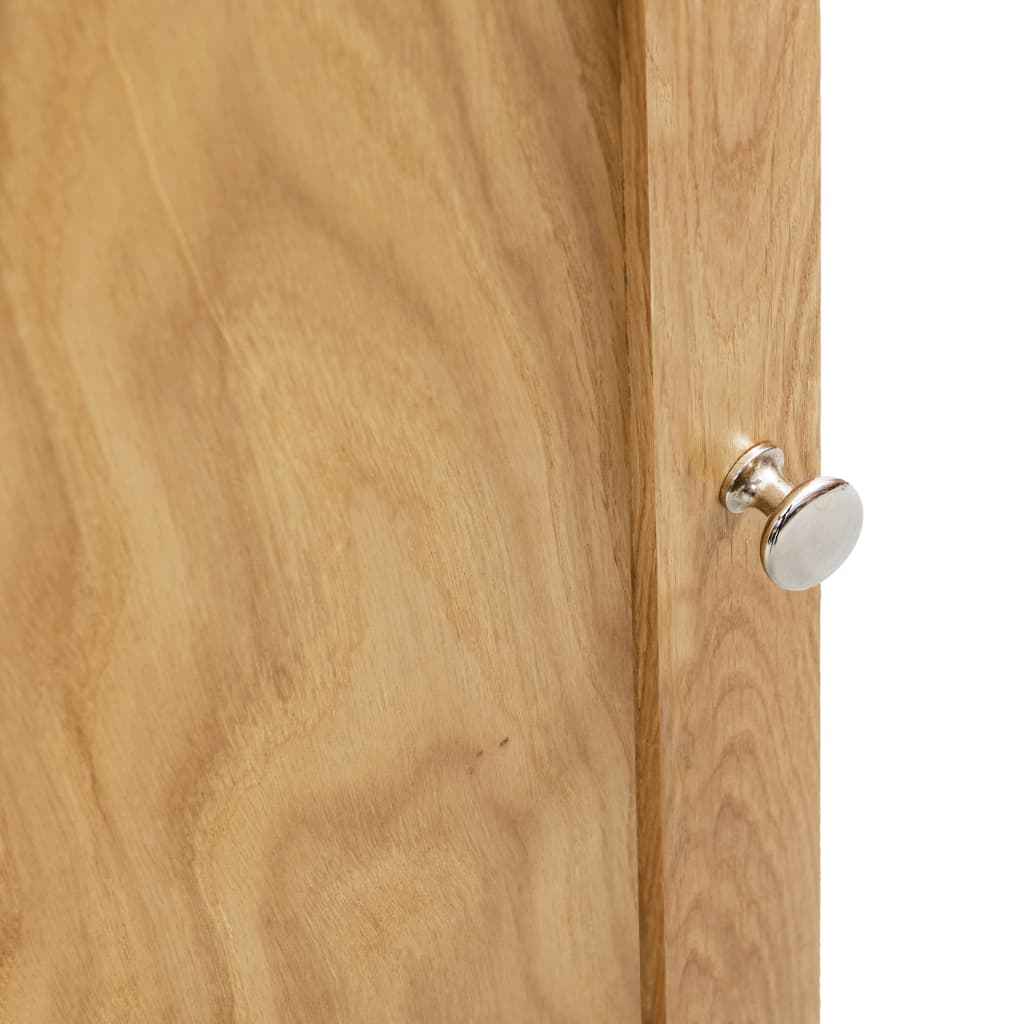 Corner Cabinet 59x36x180 cm Solid Oak Wood - Buffets & Sideboards