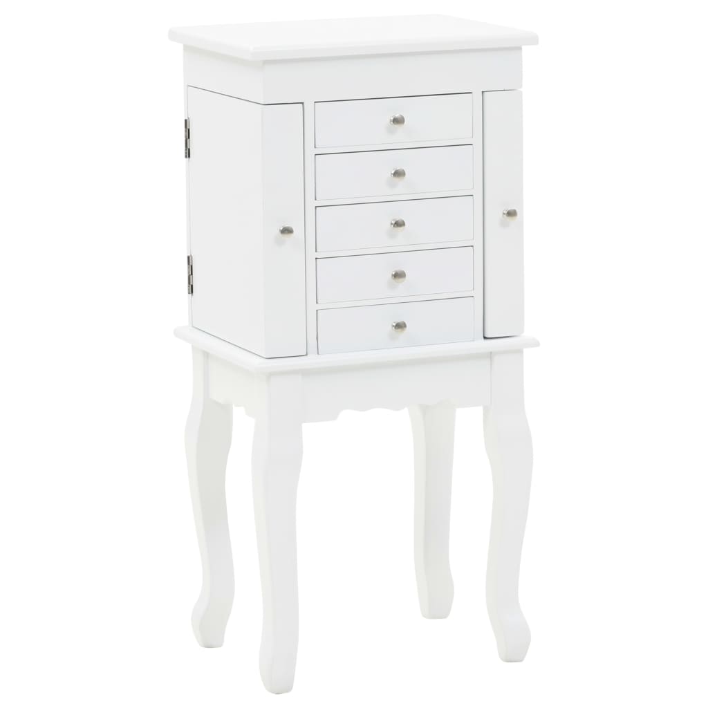 Free Standing Jewelery Cabinet White - Buffets & Sideboards