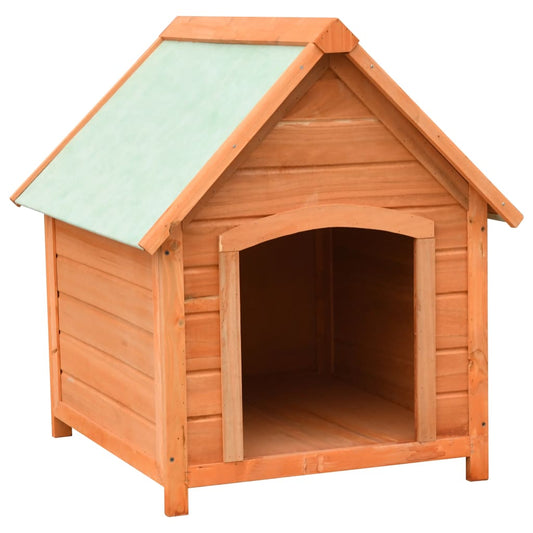 Dog House Solid Pine & Fir Wood 72x85x82 cm - Dog Houses