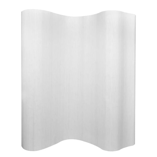Room Divider Bamboo White 250x165 cm - Room Dividers