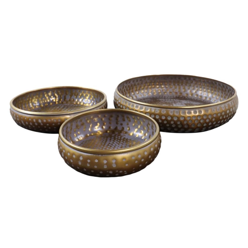 HSM Collection 3 Piece Decorative Bowl Set - Decorative Bowls