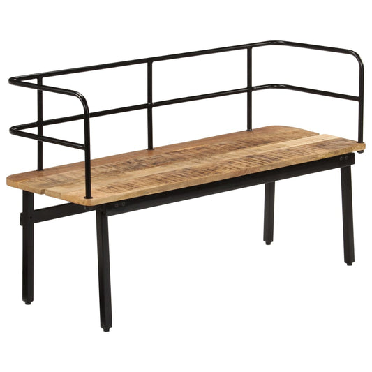 Bench 120x40x70 cm Solid Mango Wood - Storage & Entryway Benches