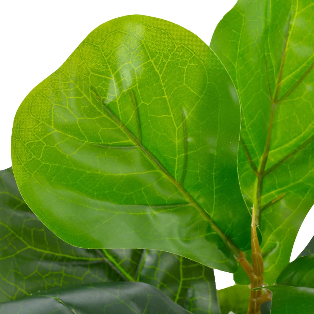 Artificial Plant Fiddle Leaves with Pot Green 45 cm - Artificial Flora