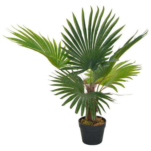 Artificial Plant Palm with Pot Green 70 cm - Artificial Flora