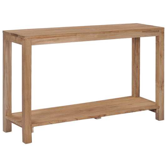 Console Table 120x35x75 cm Solid Teak Wood - End Tables