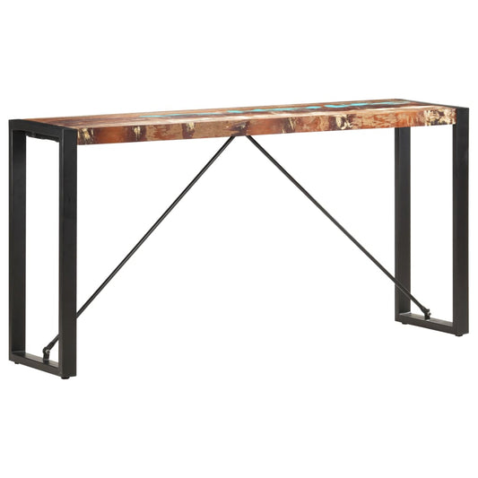 Console Table 150x35x76 cm Solid Reclaimed Wood - End Tables