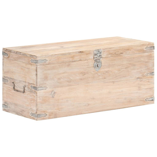 Chest 90x40x40 cm Solid Acacia Wood - Storage Chests