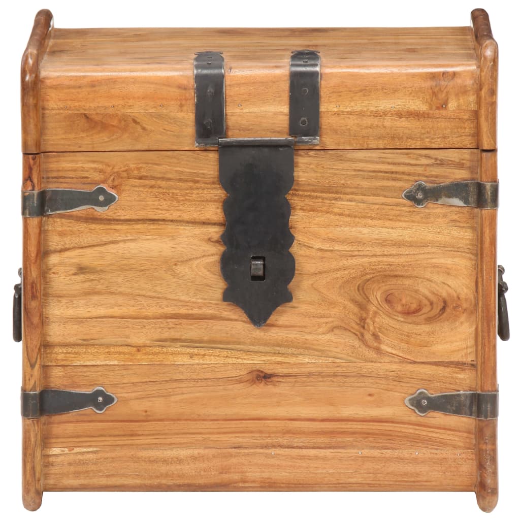 Chest 40x40x40 cm Solid Acacia Wood - Storage Chests