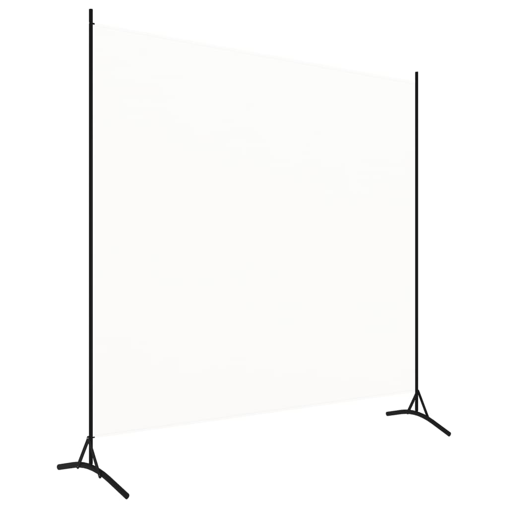 1-Panel Room Divider White 175x180 cm - Room Dividers