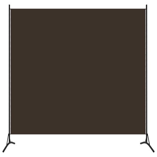 1-Panel Room Divider Brown 175x180 cm - Room Dividers