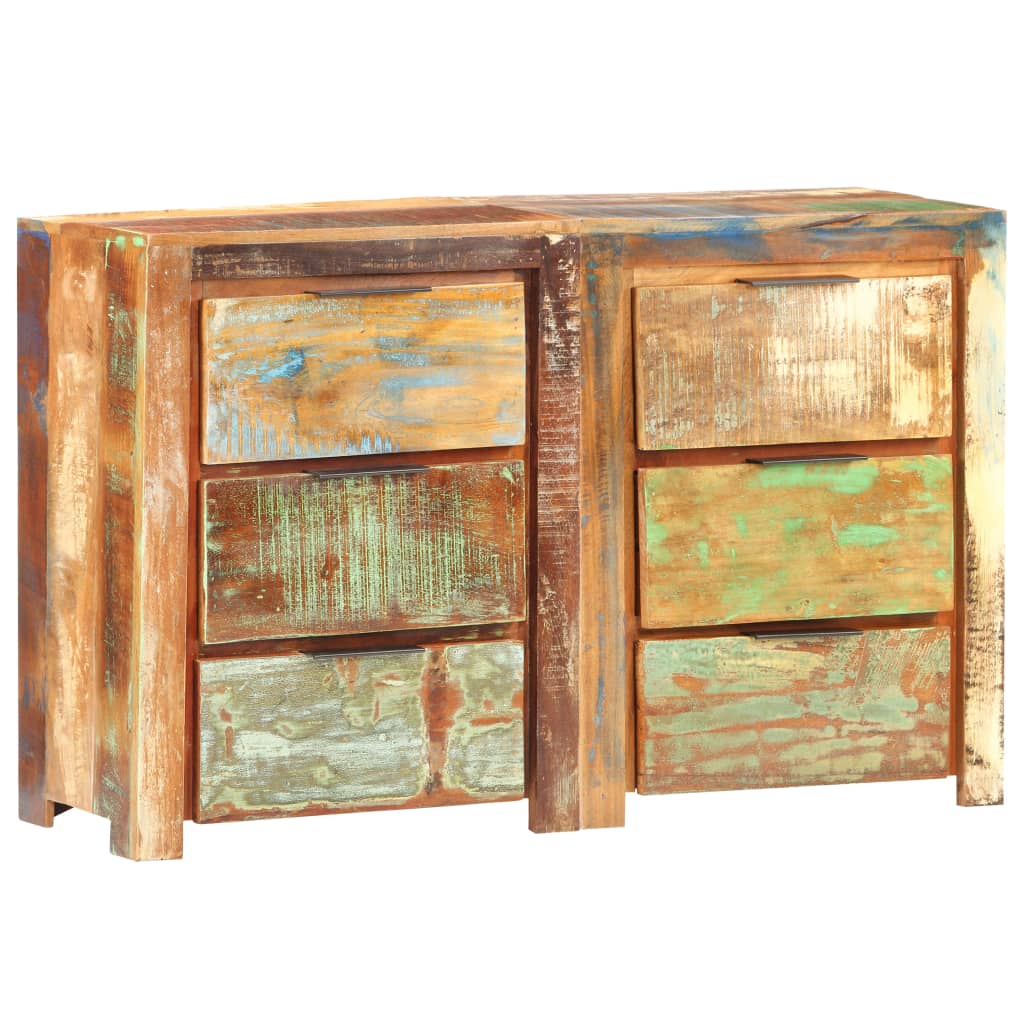 Drawer Cabinet 118x33x75 cm Solid Reclaimed Wood - Buffets & Sideboards