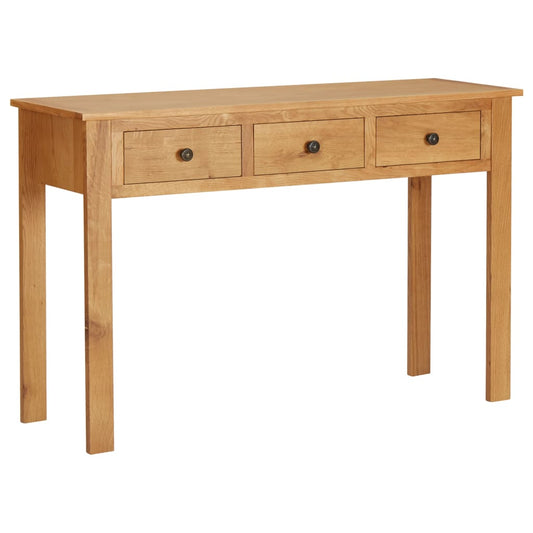 Dressing Table 110x40x75 cm Solid Oak Wood - End Tables