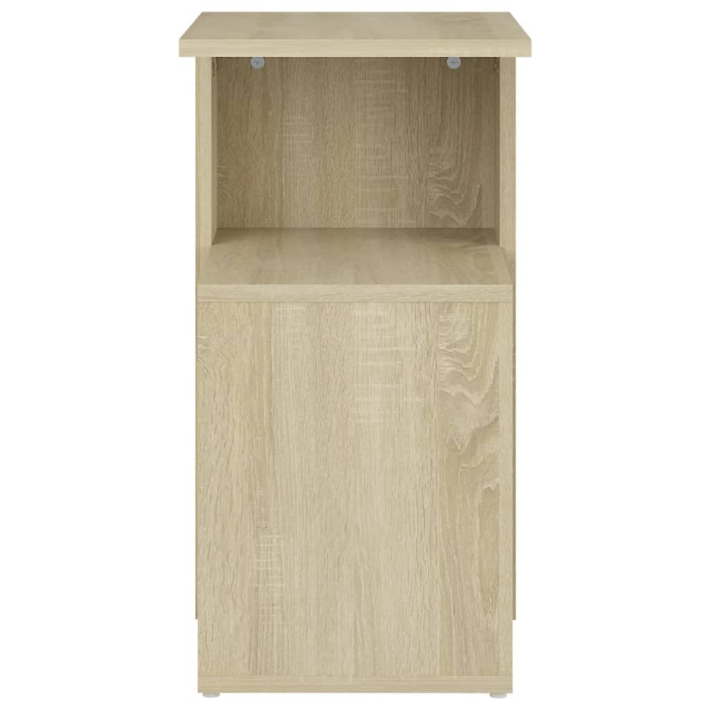 Side Table Sonoma Oak 36x30x56 cm Engineered Wood - End Tables