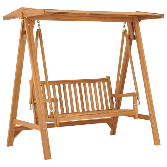 Swing Bench 170 cm Solid Teak Wood - Porch Swings