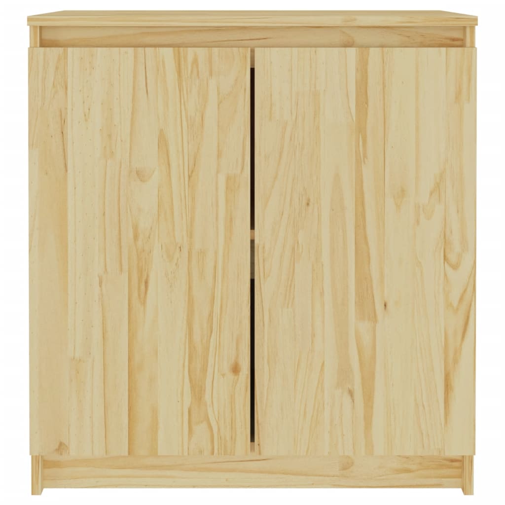 Side Cabinet 60x36x65 cm Solid Pinewood - Buffets & Sideboards