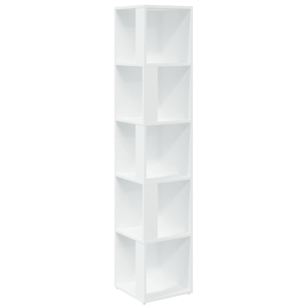 Corner Cabinet White 33x33x164.5 cm Engineered Wood - Buffets & Sideboards