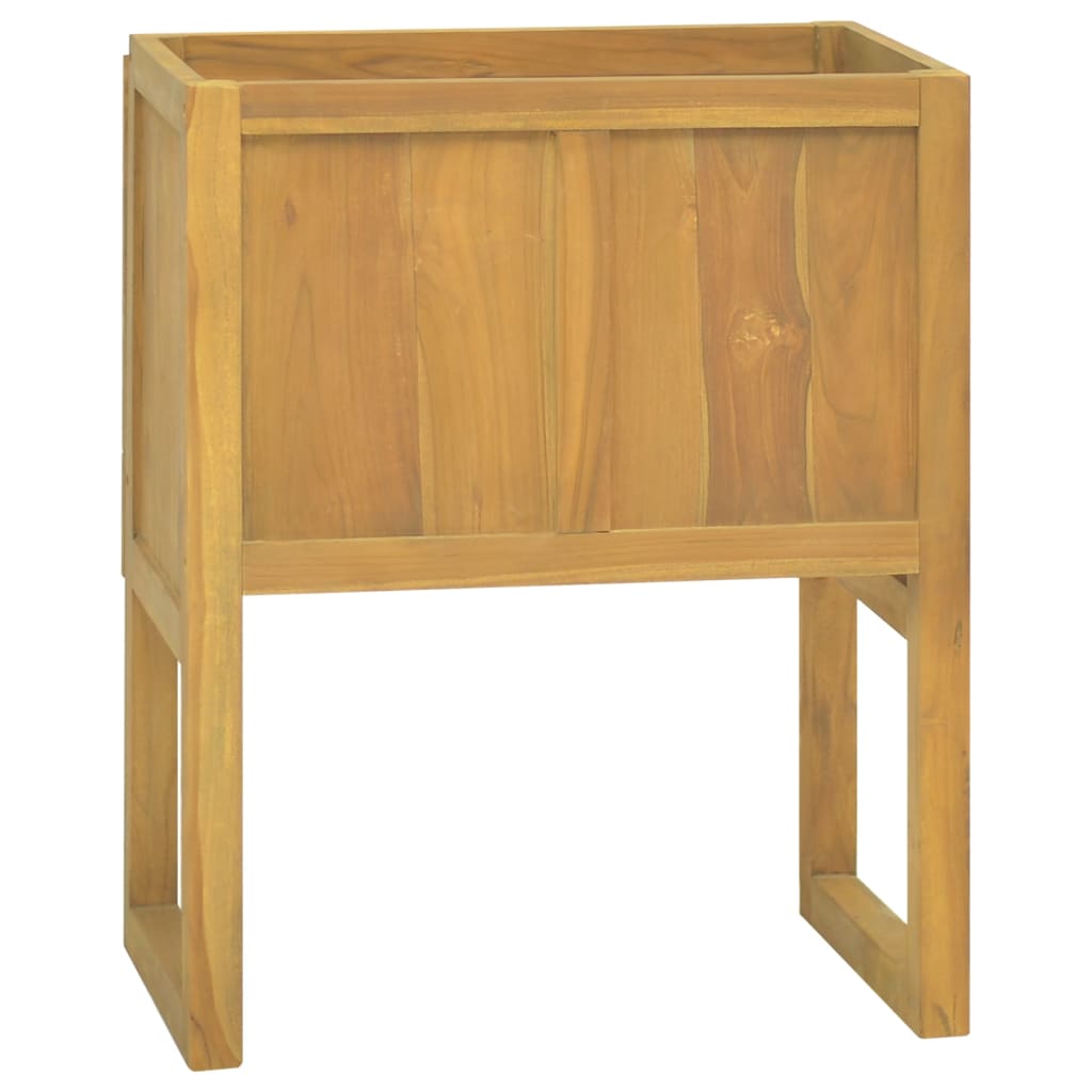 Bathroom Cabinet 60x45x75 cm Solid Wood Teak - Storage Cabinets & Lockers