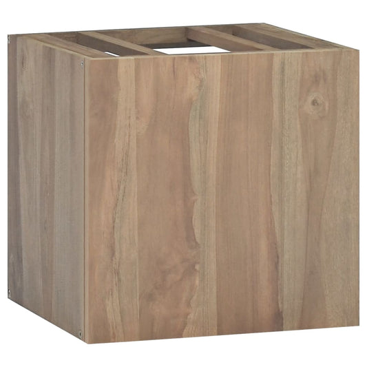 Wall-mounted Bathroom Cabinet 46x25.5x40 cm Solid Wood Teak - Storage Cabinets & Lockers
