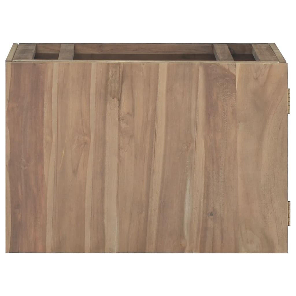 Wall-mounted Bathroom Cabinet 60x39x40 cm Solid Wood Teak - Storage Cabinets & Lockers
