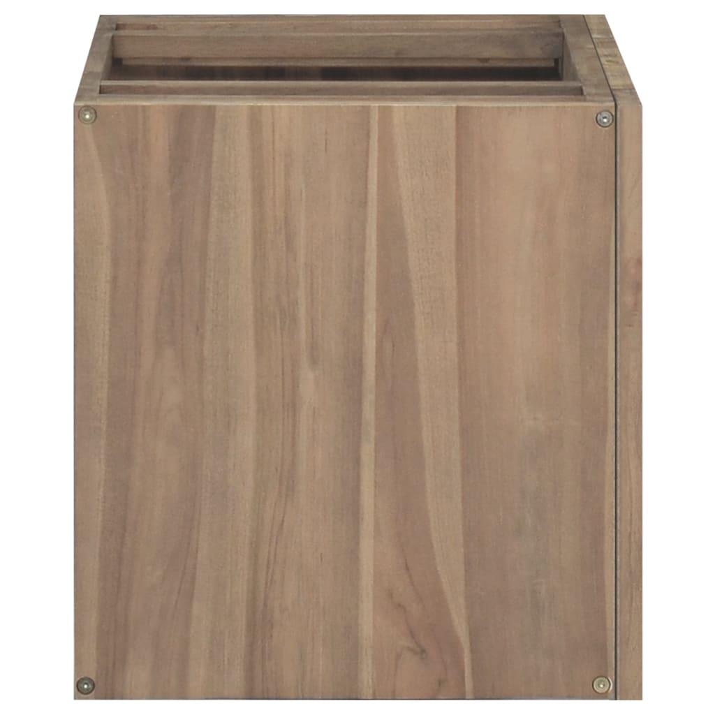 Wall-mounted Bathroom Cabinet 60x39x40 cm Solid Wood Teak - Storage Cabinets & Lockers