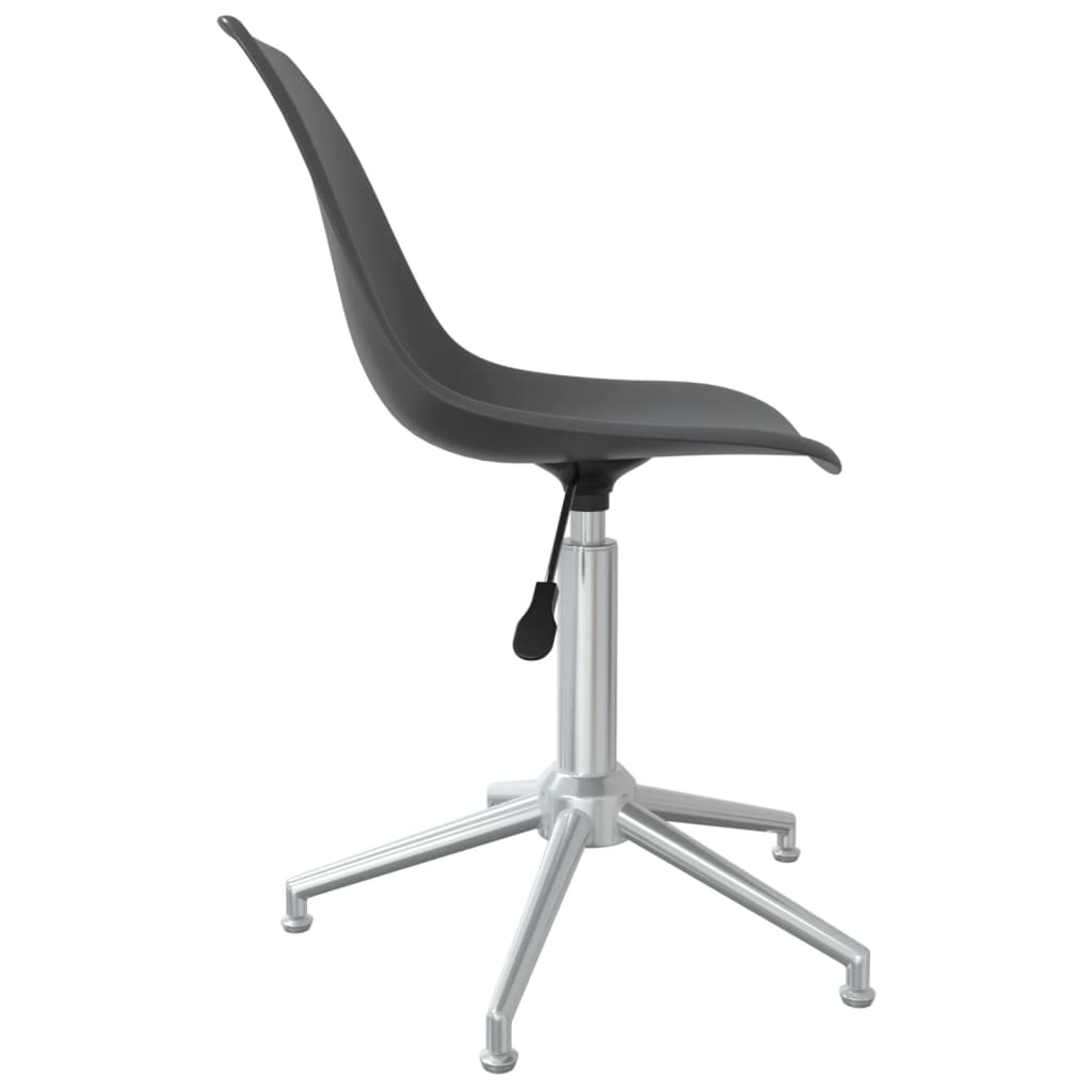 Swivel Office Chair Light Grey PP - Office & Desk Chairs