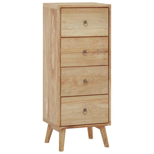Chest of Drawers 40x30x100 cm Solid Wood Teak - Chest of drawers