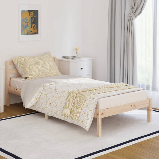 Day Bed Solid Wood Pine 90x200 cm - Beds & Bed Frames
