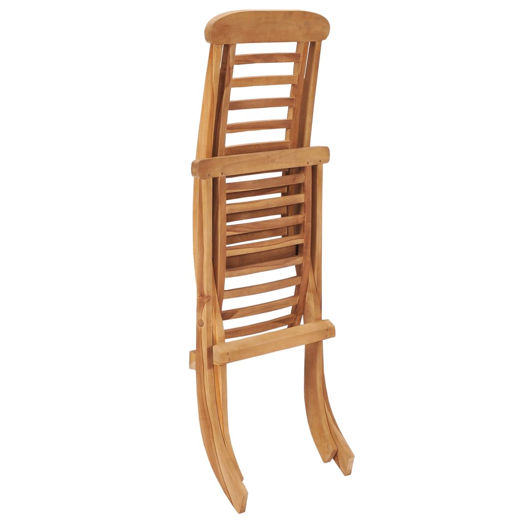 Folding Garden Chair 50x90x69 cm Solid Wood Teak - Outdoor Chairs