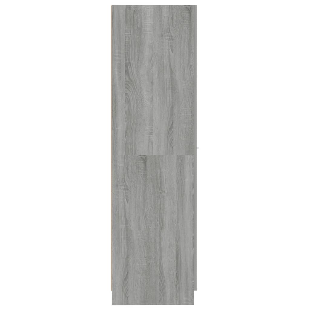 Apothecary Cabinet Grey Sonoma 30x42.5x150 cm Engineered Wood - Buffets & Sideboards