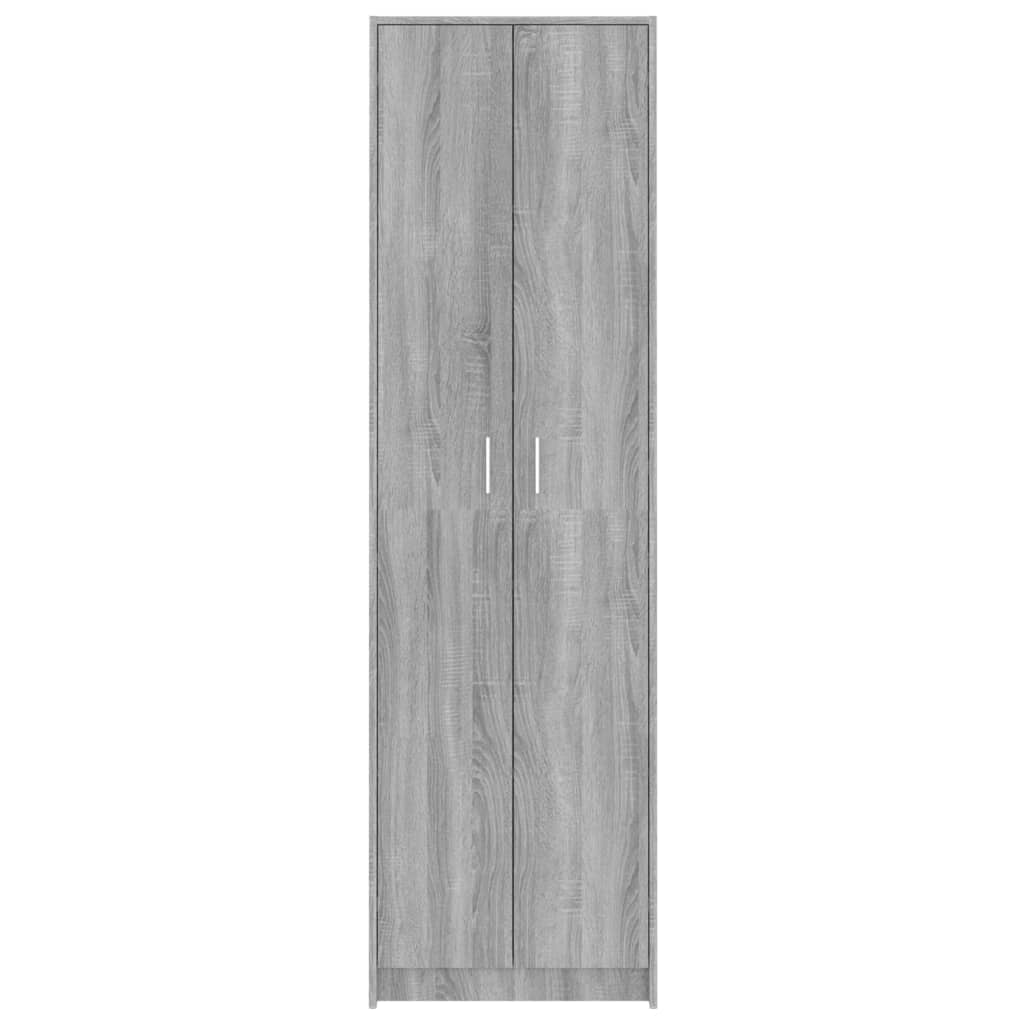 Hallway Wardrobe Grey Sonoma 55x25x189 cm Engineered Wood - Cupboards & Wardrobes