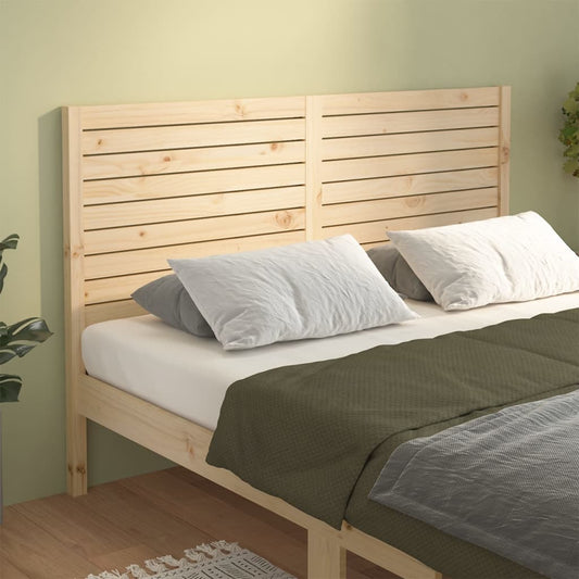 Bed Headboard 166x4x100 cm Solid Wood Pine - Headboards & Footboards