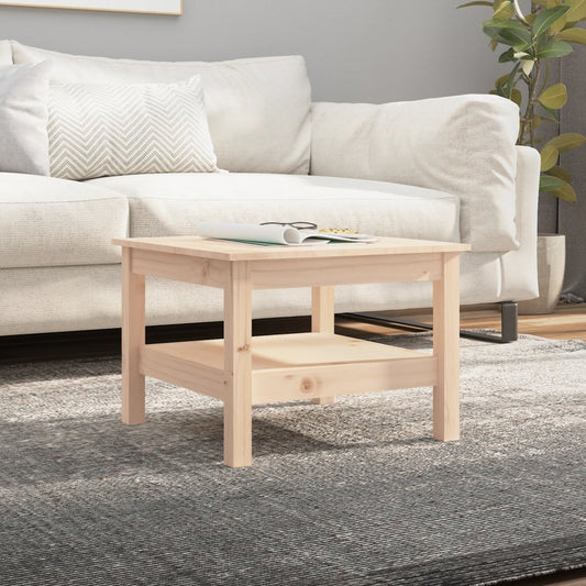 Coffee Table 55x55x40 cm Solid Wood Pine - Coffee Tables