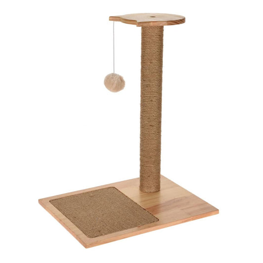 Pets Collection Cat Scratching Tree on Stand with Ball 40x30x50 cm - Cat Furniture