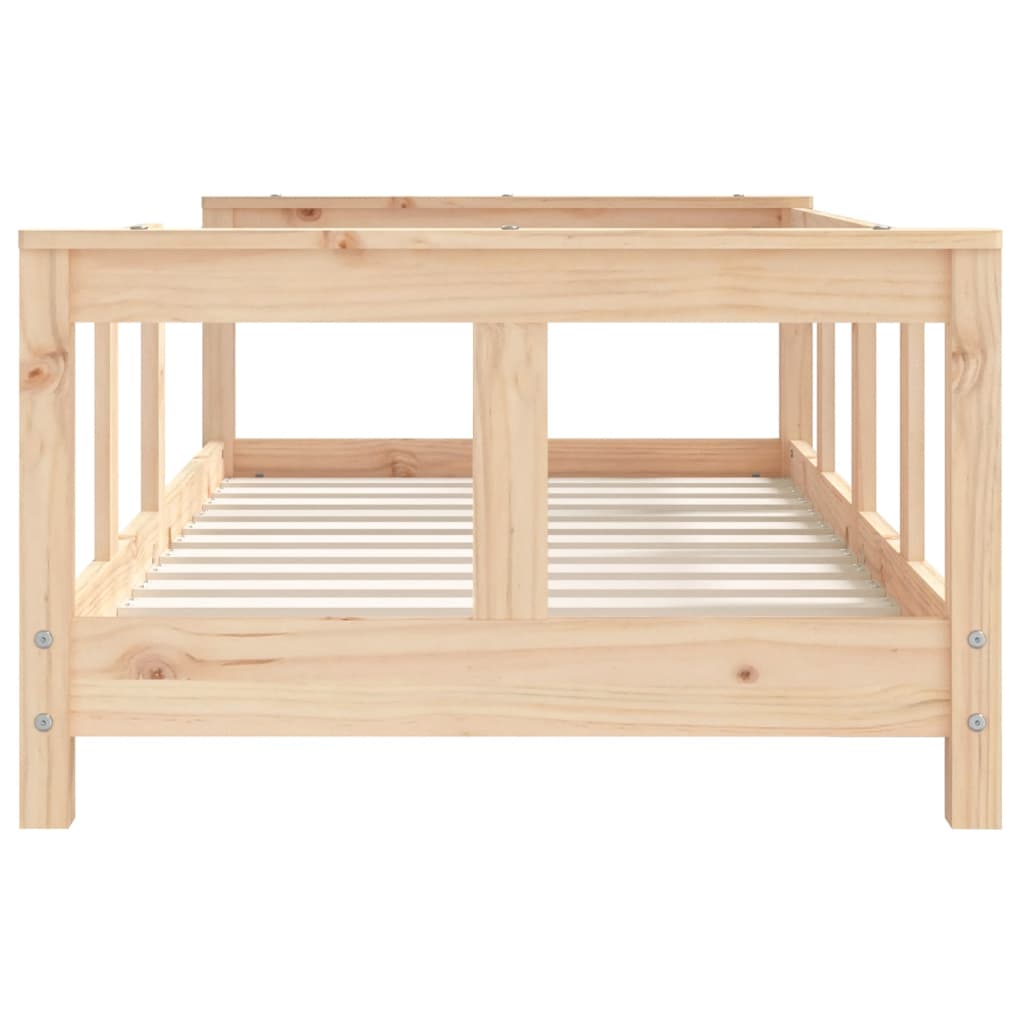 Kids Bed Frame 70x140 cm Solid Wood Pine - Cots & Toddler Beds