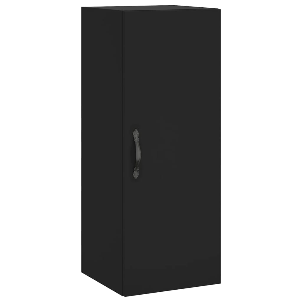 Highboard Black 34.5x34x180 cm Engineered Wood - Buffets & Sideboards
