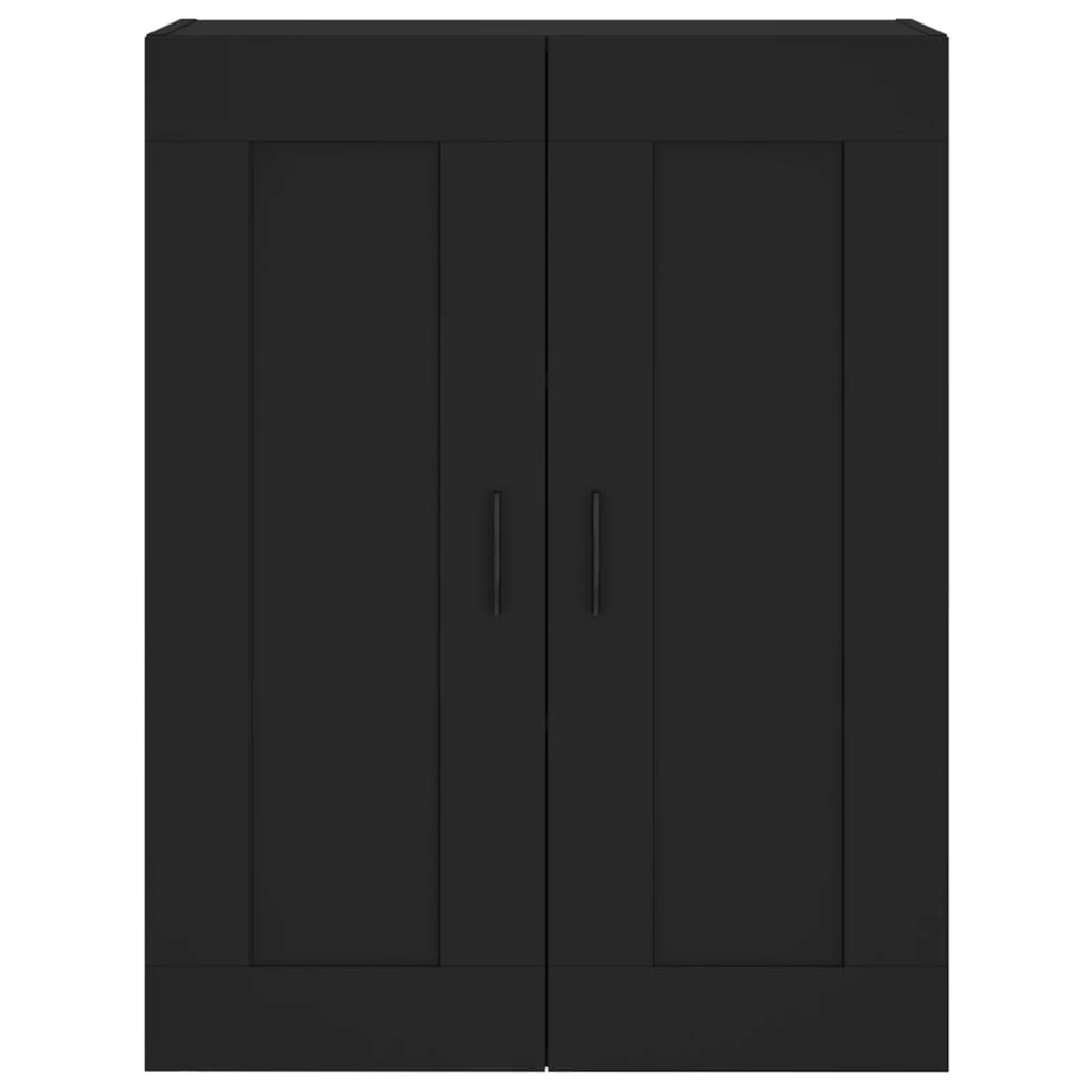 Highboard Black 69.5x34x180 cm Engineered Wood - Buffets & Sideboards