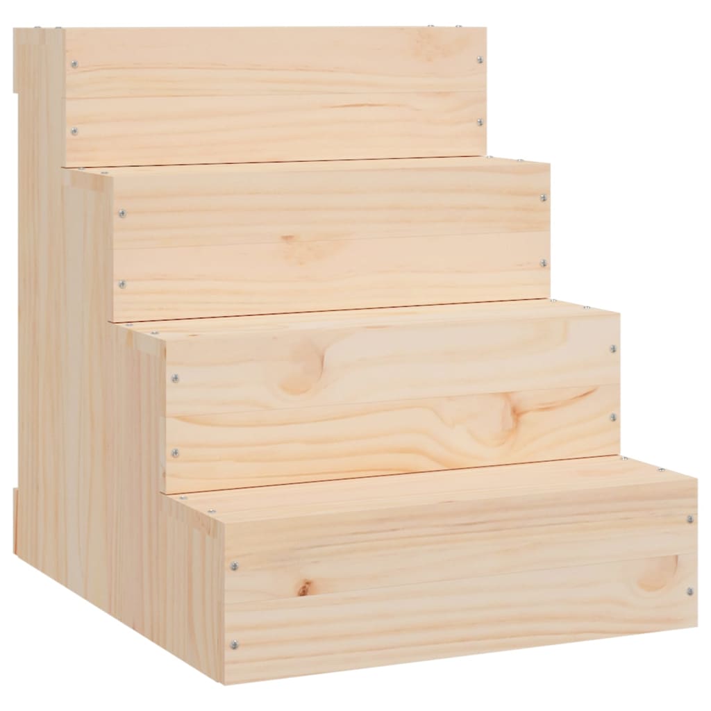 Pet Stair 40x49x47 cm Solid Wood Pine - Pet Steps & Ramps