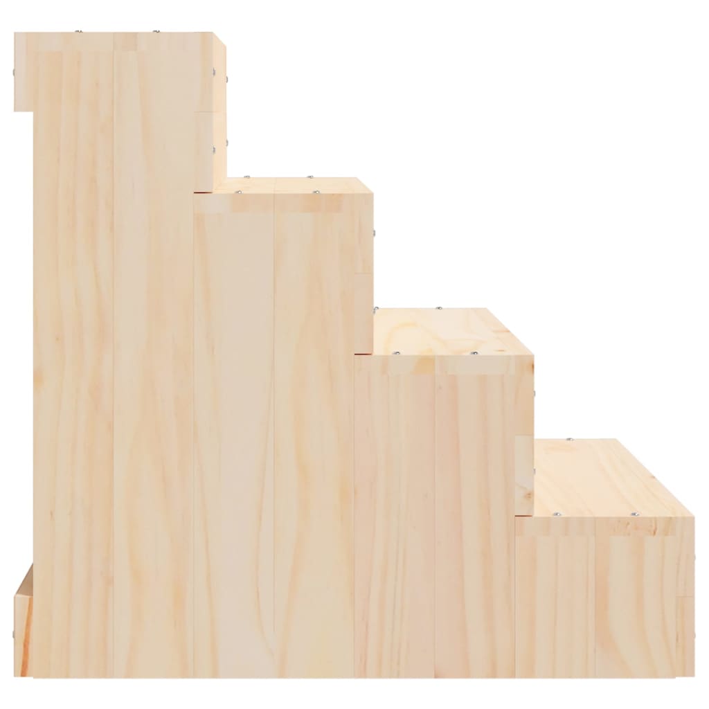 Pet Stair 40x49x47 cm Solid Wood Pine - Pet Steps & Ramps