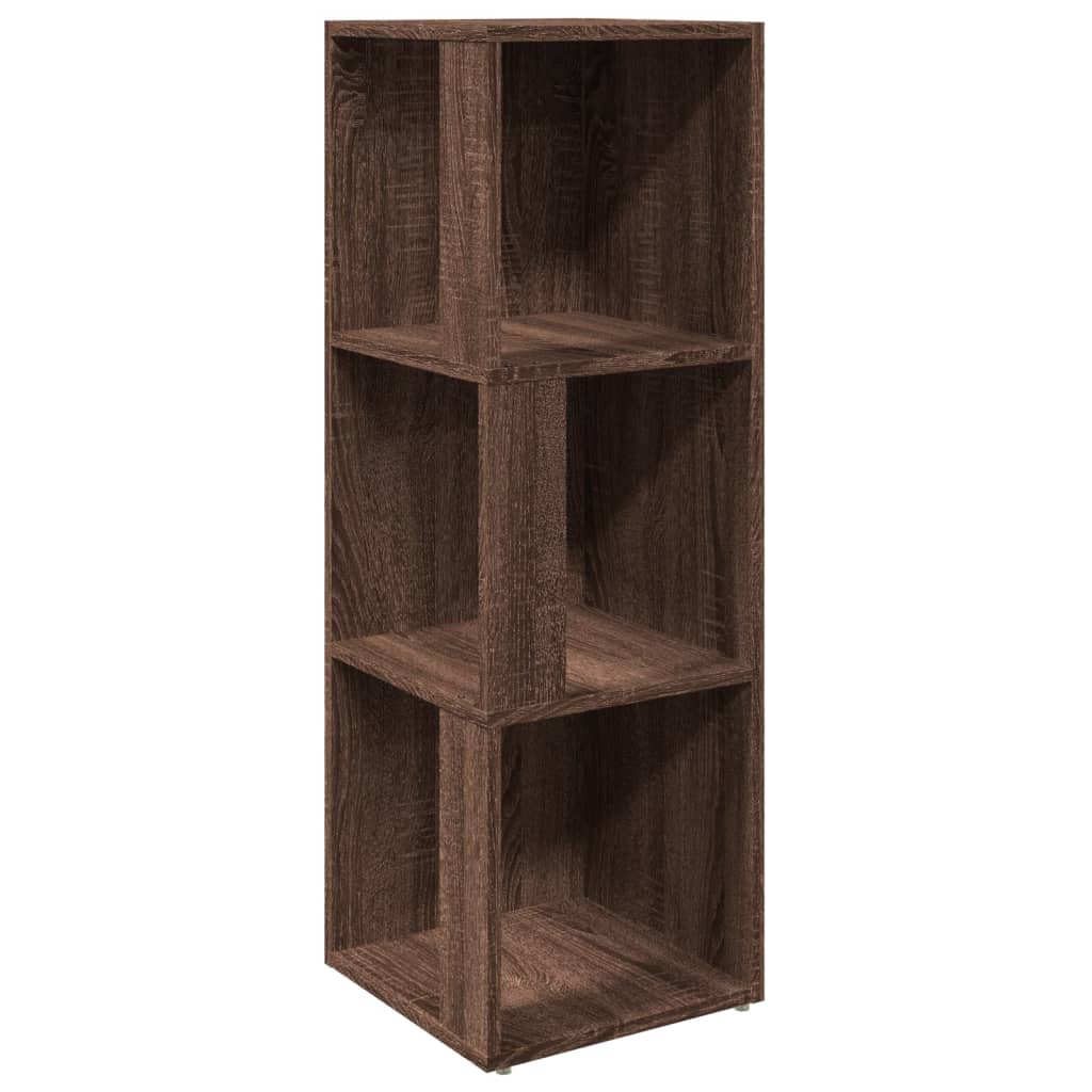 Corner Cabinet Brown Oak 33x33x100 cm Engineered Wood - Buffets & Sideboards