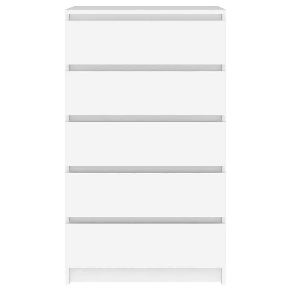 Drawer Cabinet White 60x36x103 cm Engineered Wood - Chest of drawers